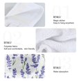 thumbnail image 2 of Yayeee Kitchen Hanging Hand Towels Set of 2 with Loop Bathroom Absorbent Tie Towel, Watercolor Lavender Pattern, 2 of 7