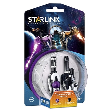 Starlink Battle For Atlas Weapons Pack Crusher + Shredder (Electronic Games) & CUSTOM Storage Carrier