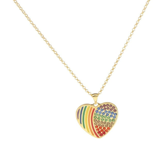 Collar de Cadena con Colgante de íris para Transgénero, , Igualdad