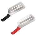 thumbnail image 4 of Cateissary Cuchillo triturador de verduras multifuncional de acero inoxidable, picador rebanador de repollo fácil de limpiar Cocina y Comedor Negro, 4 of 6