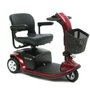 Pride Victory 9 3-Wheel Standard Scooter, Red