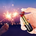 thumbnail image 4 of Latrodar Creative Lipstick Lighter Refillable Butane Lighter Cool Stylish Windproof Lighters 9.3 Cm Torch Flame Funny Gifts for Women & Girlfriend Party Favor Black, 4 of 5