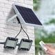 thumbnail image 1 of Reflector solar de 40W Dusk to Dawn IP68 Reflector de seguridad para exteriores 150LEDs reflector impermeable con control remoto, luz blanca súper brillante de 7000K para patio, jardín, cancha de baloncesto, área de juegos esquí esquí Gafas de esquí, 1 of 5