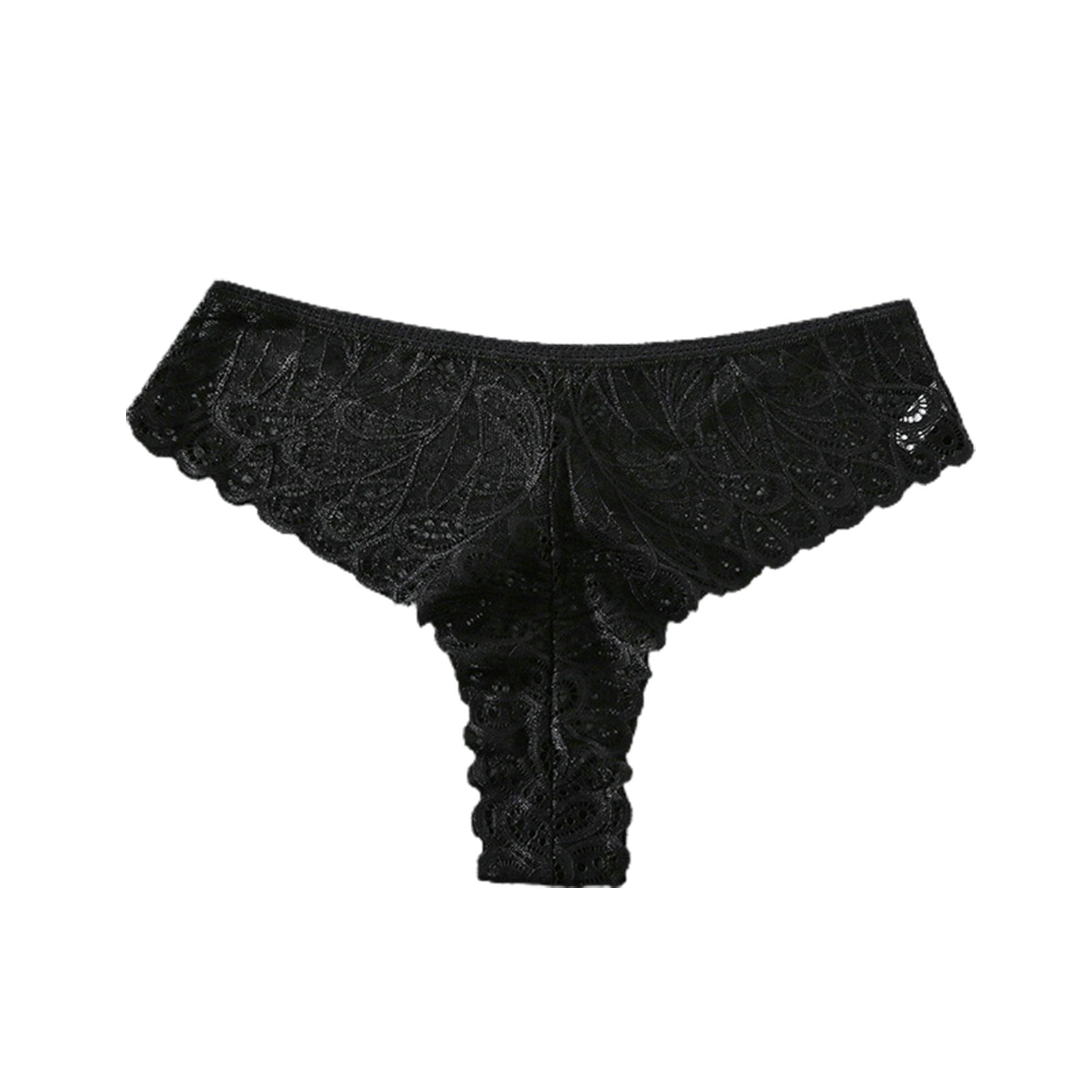 huanledash Lowrise Cotton Crotch Seamless Solid Color Women Panties