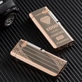 thumbnail image 4 of YIKA Windproof Straight Torch Red Flame Small Torch Lighters Butane Silent Torch Portable Lighter For Men Husband Birthday A, 4 of 9