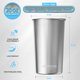 thumbnail image 3 of Vasos de acero inoxidable MUMIGUAN 600 ml (paquete de 4) sin BPA, 3 of 6