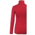 thumbnail image 4 of Womens Long Sleeve Basic Turtleneck, 4 of 5