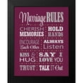 thumbnail image 2 of Robinson, Tamara 15x18 Black Modern Framed Museum Art Print Titled - Marriage Rules, 2 of 5