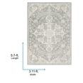 thumbnail image 3 of Livabliss Harput Vintage Medallion Area Rug,3'11" x 5'7",Grey, 3 of 8