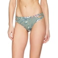 thumbnail image 1 of Roxy Little Bandits Printed Cutout Bikini Bottoms (Olive Floral, Small), 1 of 2