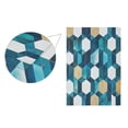 thumbnail image 5 of Yayeee Garden Flag 12"x18" Double Sided Outdoor Yard Lawn Holiday Decorations, Blue White Geometric Patterns, 5 of 6