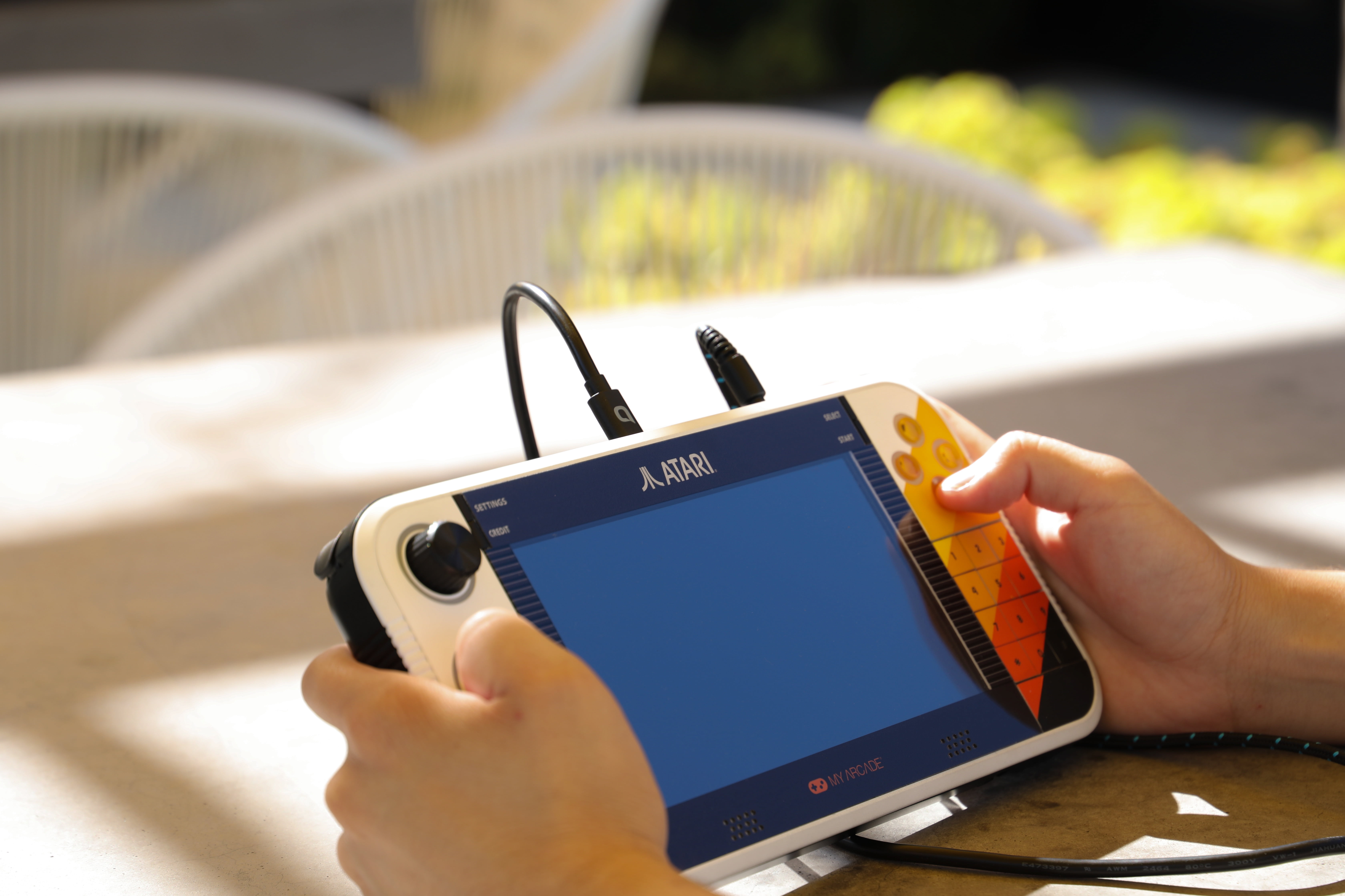 My Arcade - DGUNL-7065 Atari Gamestation Go Portable Handheld Gaming System Rechargeable