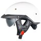 thumbnail image 1 of Medio casco de moto VCOROS VHF04, blanco brillante, XXL DOT, 1 of 5