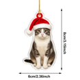 thumbnail image 3 of Dalxymotic Christmas Pet Acrylic Pendant, Christmas Acrylic Hanging Ornaments, Flat Printed Pet Pendant, Cute Ornament, Christmas Tree Decoration for Home, Mantel, Bookshelf, Desk, 3 of 8