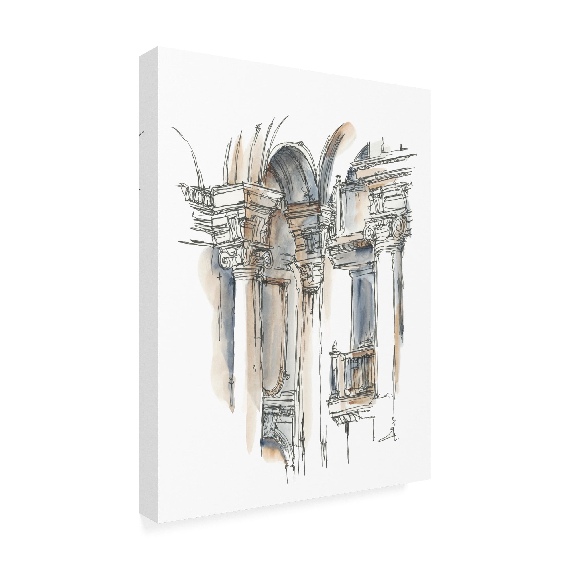Trademark Fine Art 'Plein Air Interior Study III' Canvas Art by Ethan Harper