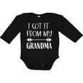thumbnail image 3 of Inktastic I Got It from My Grandma Boys or Girls Long Sleeve Baby Bodysuit, 3 of 5