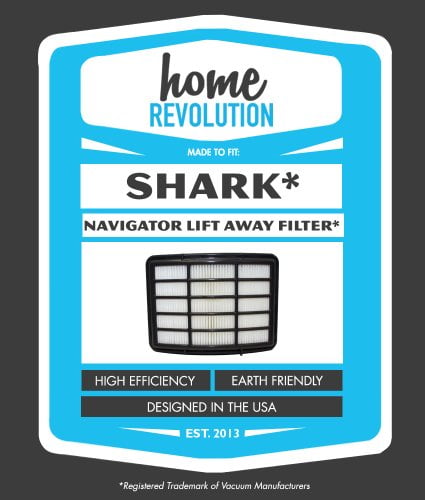 HEPA Filter for Shark XHF350 Navigator NV350-NV360 XH-F350 Series 1,2,4-Pack 