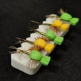 thumbnail image 5 of Green Fly Fishing Lures Kit, 10 Pcs Fly Fishing Bait Floating Dry Fly Mayfly Lure for Trout Salmon Bass Catfish for Fishing, 5 of 7