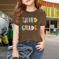 thumbnail image 3 of LNMQLPDBS First Day of School Shirt Girls Preschool to 5th Grade Tshirt Kids Back to School Graphic Tee Summer Crew Neck Short Sleeve Tops, 3 of 7
