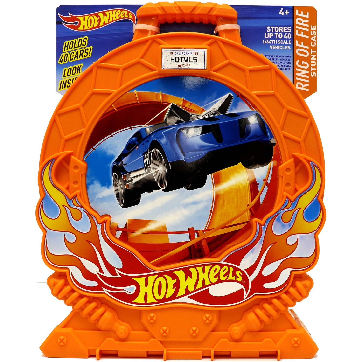 hot wheels car case walmart