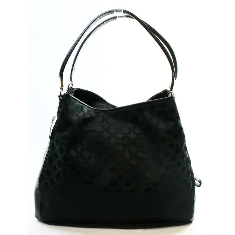 Coach Women's Turnlock Edie Light Black Shoulder Bag 36855 Coach Women's Turnlock Edie Light Black Shoulder Bag 36855