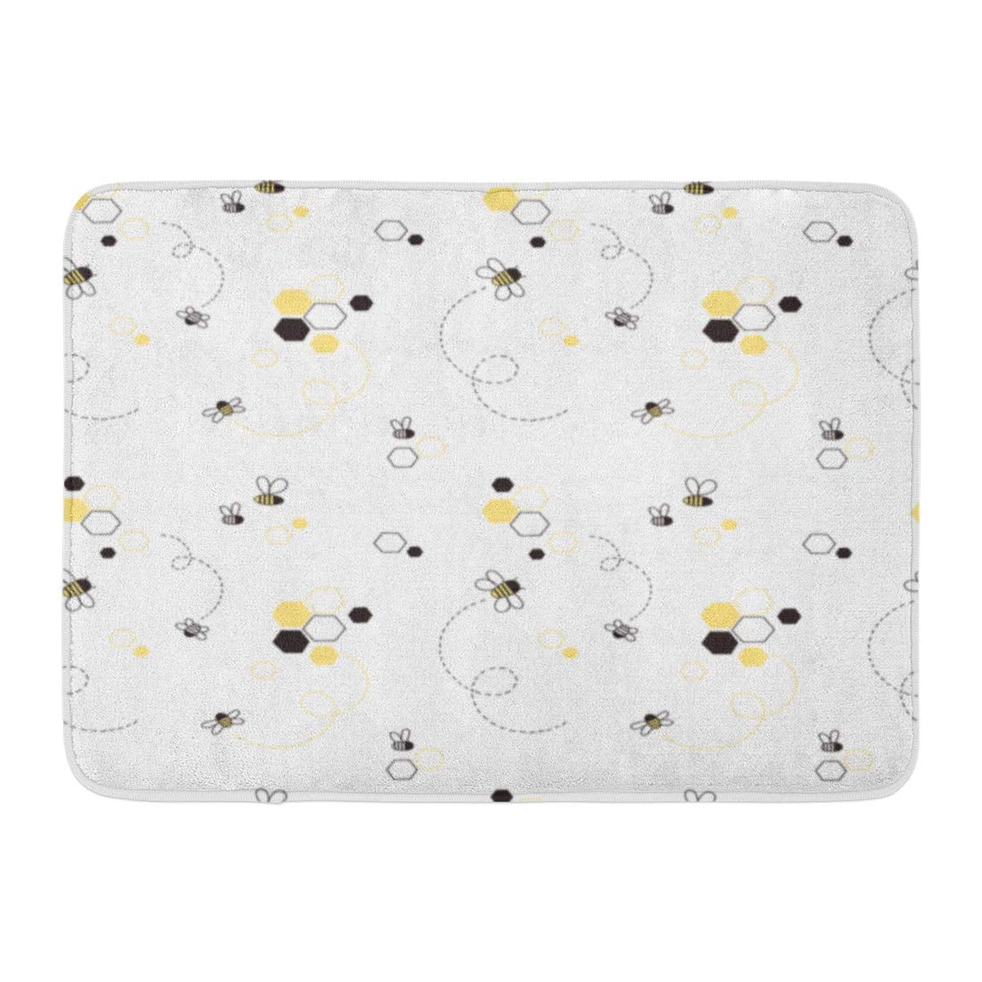 SIDONKU Child Honey Bee Kid Adorable Cute Graphic Baby Beehive Doormat ...