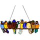 thumbnail image 1 of Ventana Atrapasol De Acrílico Multicolor Para Pájaros, Adornos De Pájaros, Colgante Para Decoración Del Hogar, Regalos Para Amantes De Los Pájaros Eigraketly HA040695-03, 1 of 6