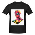 thumbnail image 1 of Spider-Man T-Shirt à Manches Courtes Col Rond en Coton pour Hommes, 1 of 7