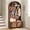 Big-Walnut, variant on 70.9" Hall Tree with Bench Shoe Storage, Arch Coat Rack, Farmhouse Style Organizer for Hallway Entryway