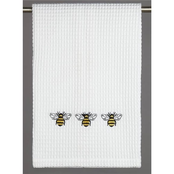 16 x 25 in. Bumblebee Trio Waffle Weave Towel - Pack of 4