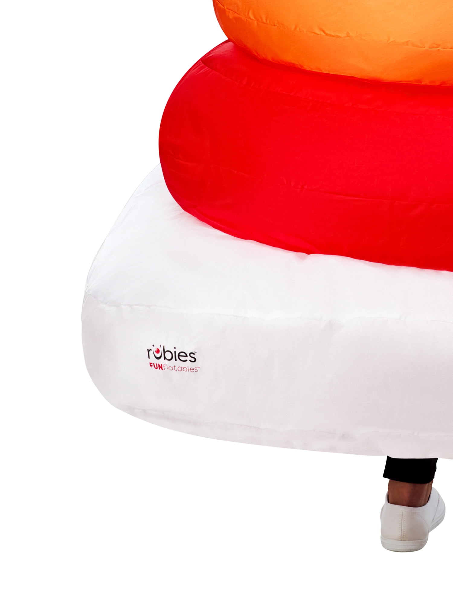 Fisher Price Rock-A-Stack Toy Inflatable Costume for Adults by Rubies, Unisex