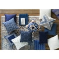 thumbnail image 2 of Surya INE003-2020D Intermezzo Throw Pillow - Navy, Beige & Medium Gray - 20 x 20 x 4 in., 2 of 2