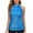Blue, variant on Essentials Womens Tank Tops Camisole Sequin Halter Solid Sparkly Party Summer Y2K Going Out Basic Cami Shirt