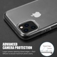 thumbnail image 5 of Kaleidio Case For iPhone 12 Pro Max (6.7") [Wrap] Flexible See-Thru TPU Gel Slim Fit Transparent Skin Cover [See-Thru Clear], 5 of 7