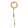 thumbnail image 2 of 14k Yellow Gold 14KY Script Letter T Initial Charm Pendant, 2 of 4