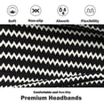thumbnail image 4 of Diademas bohemias para mujer, diadema ancha de moda, bandas para la cabeza para hacer ejercicio en yoga, accesorios para el cabello, 4 of 7