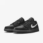 Nike Air Jordan 1 Low SE Black Metallic Silver 3.5-13Size HV5968-001