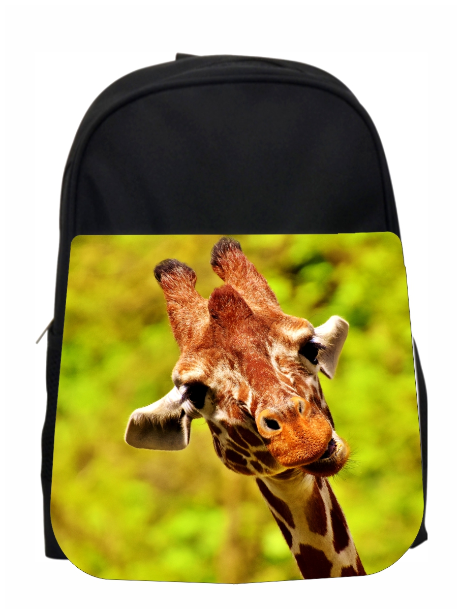 giraffe school bag