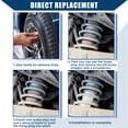 thumbnail image 4 of 2 Set Bump Stop de Amortiguador con Manga de Polvo para BMW 318i Base 1.9L 1996-1998, 4 of 7