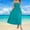 Blue summer dresses, variant on Wycnly Summer Dresses for Women Maxi Dress for Women Beach Boho Elastic Waist Pleated Swing Strapless Maxi Dress Ladies Formal Solid Tube Top Sleeveless Long Sun Dresses
