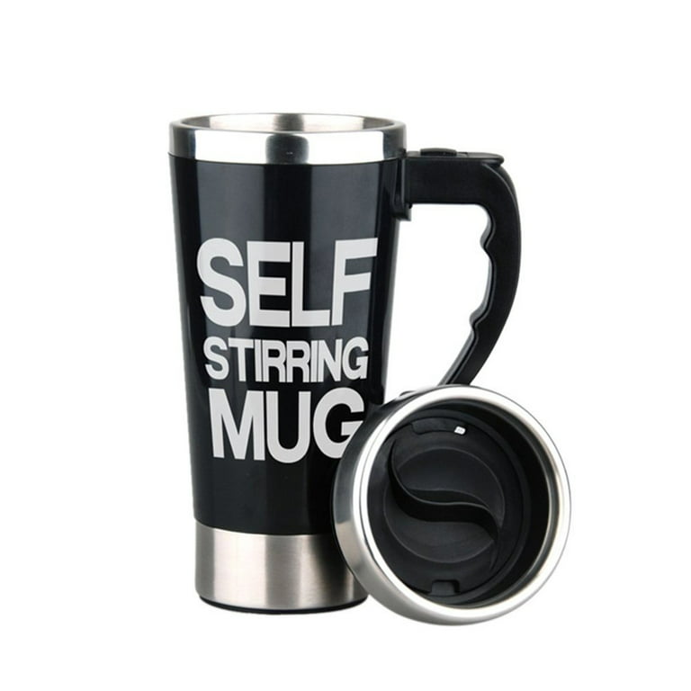 TREGOO Self Stirring Mug, Electric Mixing Cup, Portable Self Mixing Cup  Borosilicate Glass Cups Tasse For Offiice Automatic Coffee Cup Electric  Auto Cute Mixing Cup - Yahoo Shopping