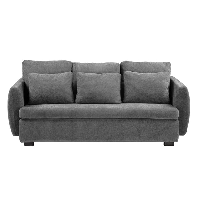 Sofá Dicasa Kuma 3 Plazas Gris para Sala