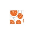 thumbnail image 1 of Basketballs Dark Orange Basketballs 12 x 12 Wood Wall Sign Plaque, 1 of 4