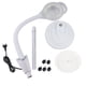 thumbnail image 2 of Lámpara De Aumento De Luz Fría LED Lupa 8X Altura Ajustable Ajuste Direccional De 360 ​​​​​​ Soporte Flexible Salón Tatuaje Belleza Luz ABS Metales Con Bandeja Y Ruedas, 2 of 7