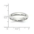 thumbnail image 2 of Primal Gold 14 Karat White Gold 4mm Standard Comfort Fit Wedding Band Size 10.5, 2 of 9