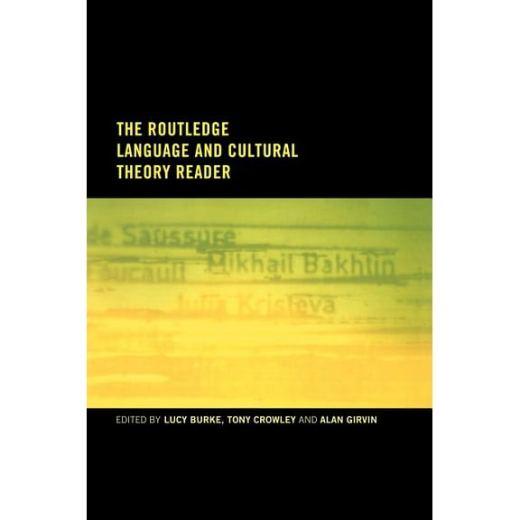 The Routledge Language and Cultural Theory Reader, (Hardcover)