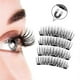 thumbnail image 2 of 3D Natural Look Magnetic Lashes No-Glue No Liner Dual Magnetic Eyelashes Set-2025, 2 of 5