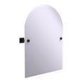 thumbnail image 1 of Montero Collection Contemporary Frameless Arched Top Tilt Mirror with Beveled Edge, 1 of 3