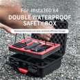 thumbnail image 3 of Sac de Rangement Portable pour Appareil Photo Compatible avec Étui de Protection 360 X4 Étanche IP67 Anti-Poussière Accessoires de Boîte pour Appareil Photo, 3 of 9