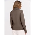 thumbnail image 5 of ANRABESS Turtleneck Sweaters for Women Long Sleeve Tops | 2026 Fall Winter Fashion Clothes, Office Work Daily Wear Dressy Casual Outfits, Soft Knitted Ribbed Button-Cuff Pullover Top, 5 of 9